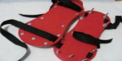 Zapatas con clavos de cemento epoxi