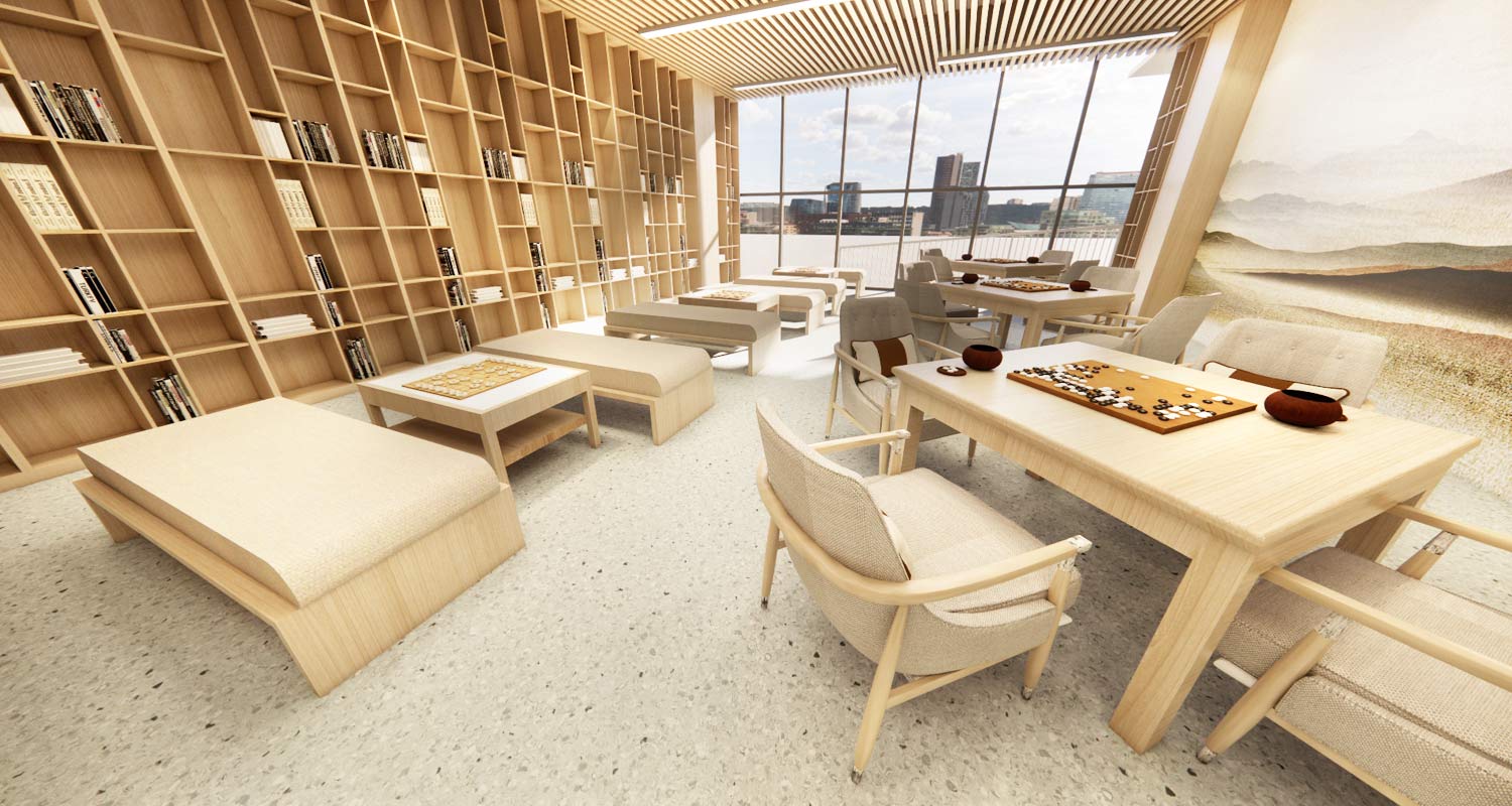 Suelo de PVC homogéneo para residencias de ancianos con superficie antideslizante para prevenir caídas