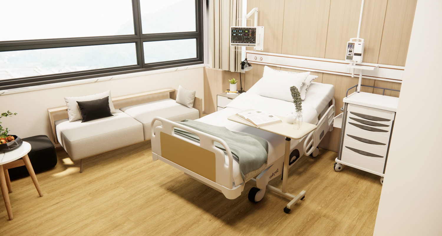 Pisos LVT para residencias de ancianos ElegantLiving, resistentes al agua y de bajo mantenimiento