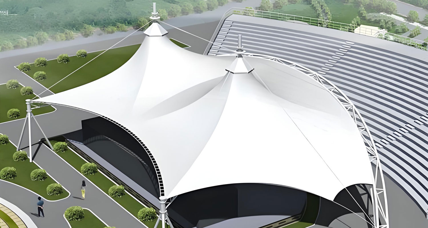 Membrana recubierta de PVDF resistente a los rayos UV