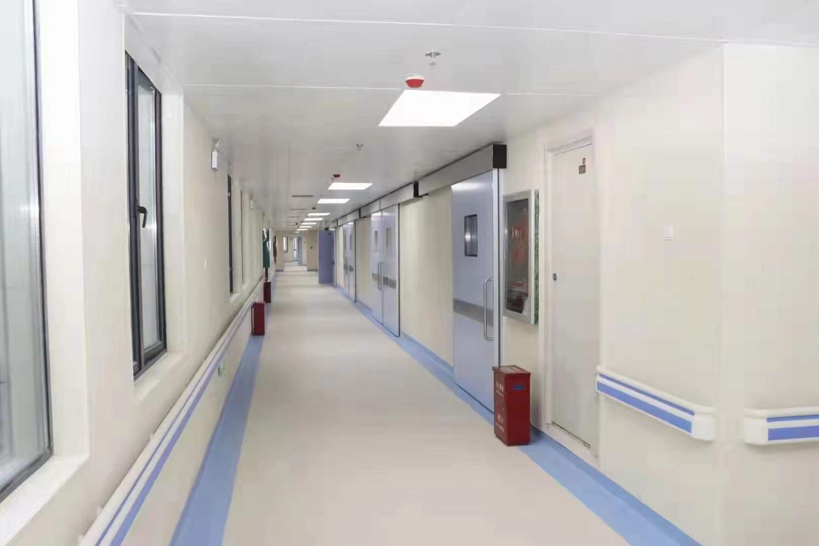 Proyecto de pisos y paneles de pared para hospital Relle en México