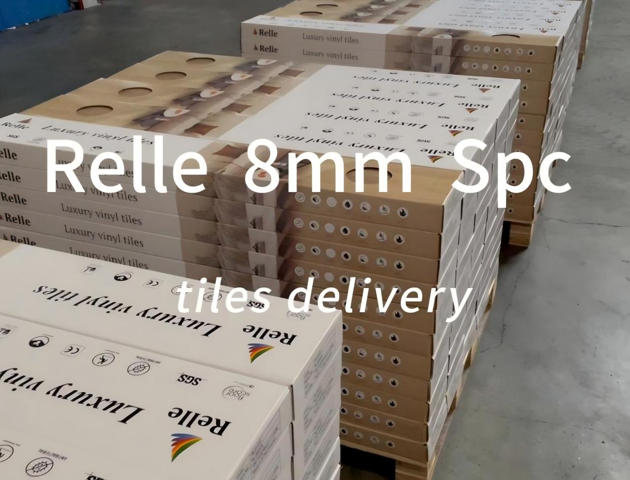 Relle 8mm Spc tiles delivery