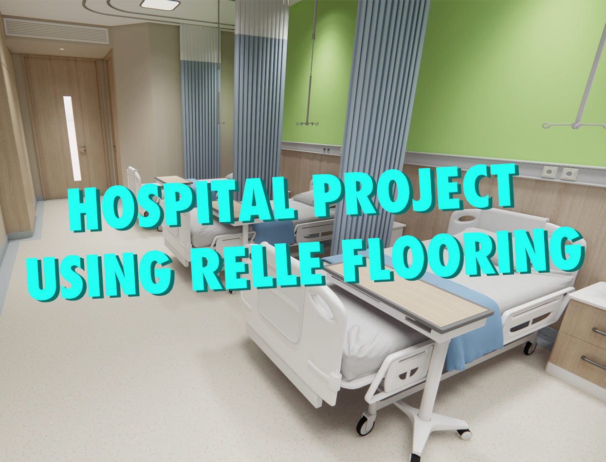 Proyecto de hospital con suelo Relle